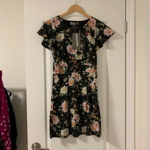 Vero Moda fitted floral dress